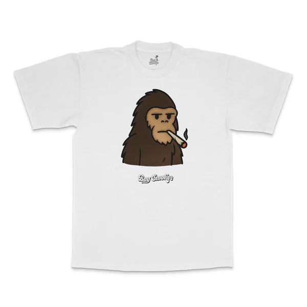 Blazing Ape Tee - White